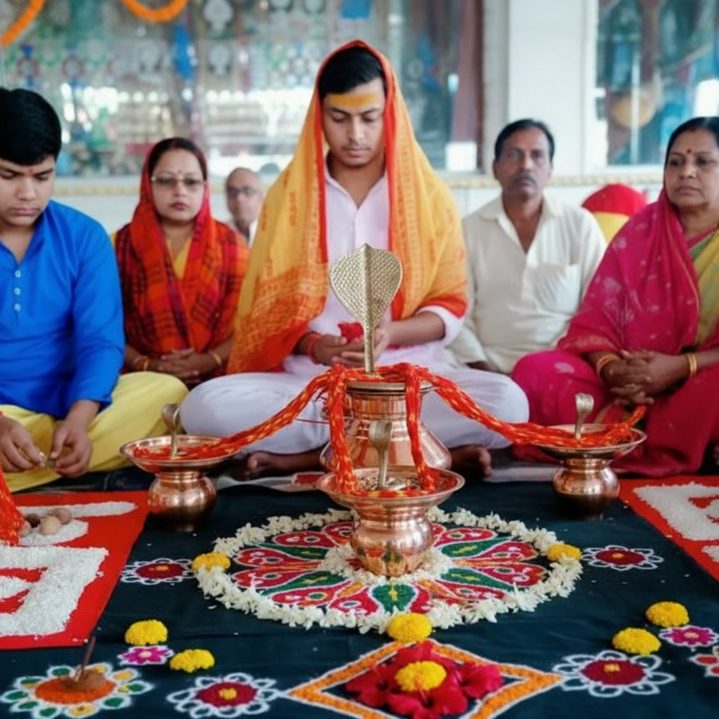Kaal Sarp Dosh Puja Process