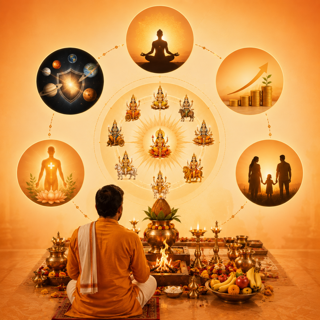 Purpose of Navgrah shanti puja